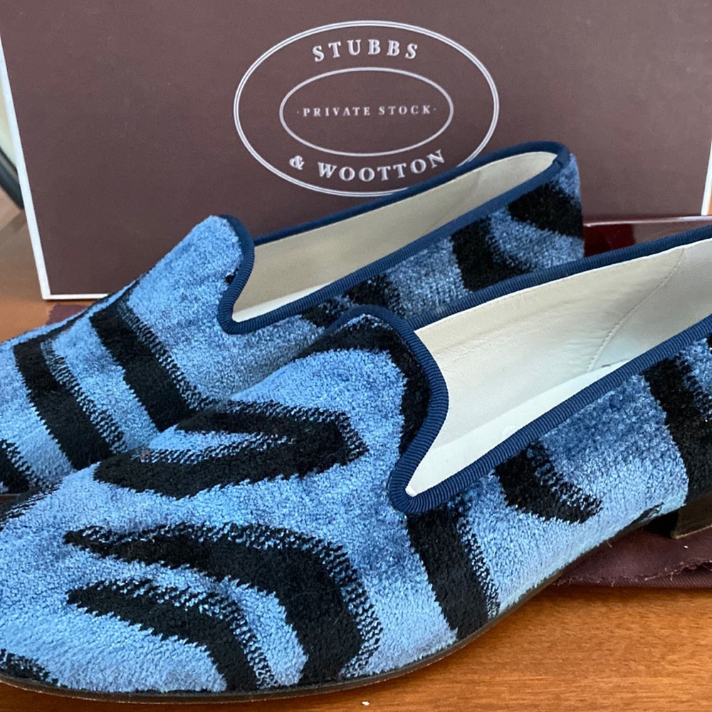 Stubbs & WOOTON  palm beach women’s 9.5 slippers